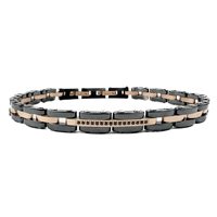 Bracelet Zancan Homme in Acier Zirconia UHB057 - UHB057